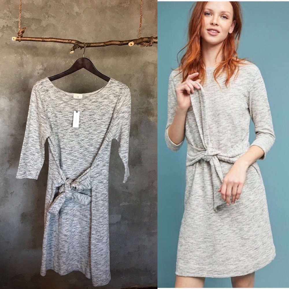 Anthropologie T. La Becky tie-waist dress - Picture 2 of 6